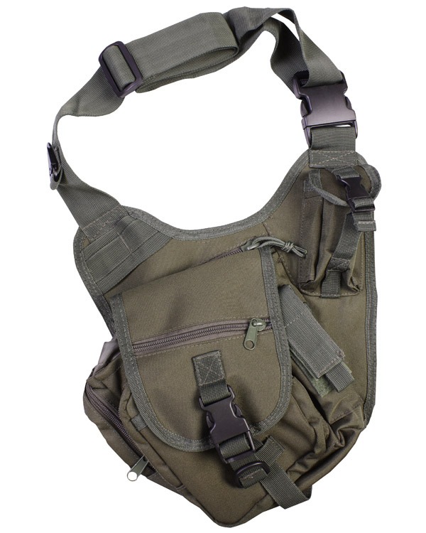 Kombat Tactical Shoulder Bag 7 Litre Olive Green