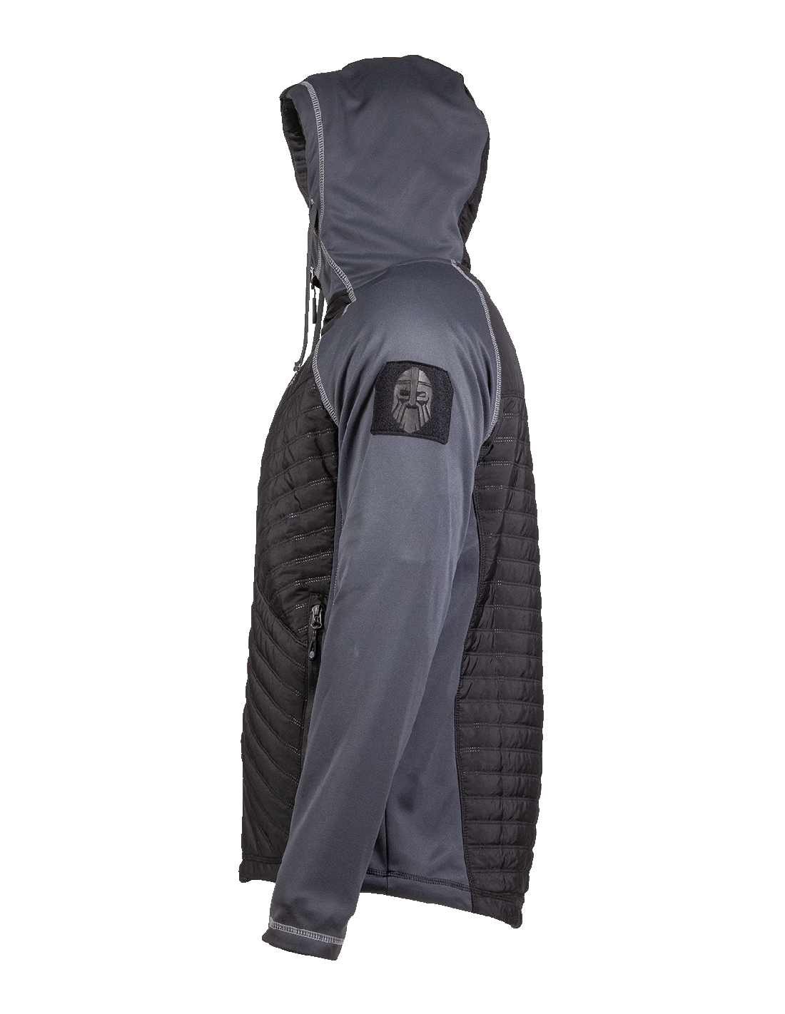 RAGNAR SIGURD Hybrid Shadow Grey-Black Hoodie - Image 4