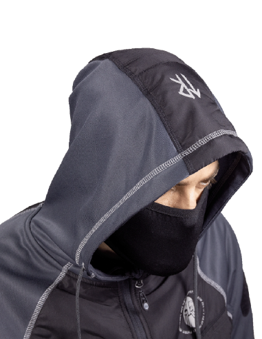 RAGNAR SIGURD Hybrid Shadow Grey-Black Hoodie - Image 3