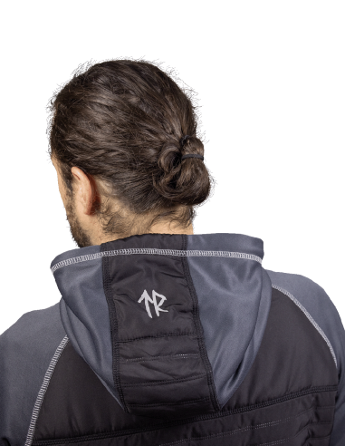 RAGNAR SIGURD Hybrid Shadow Grey-Black Hoodie - Image 7
