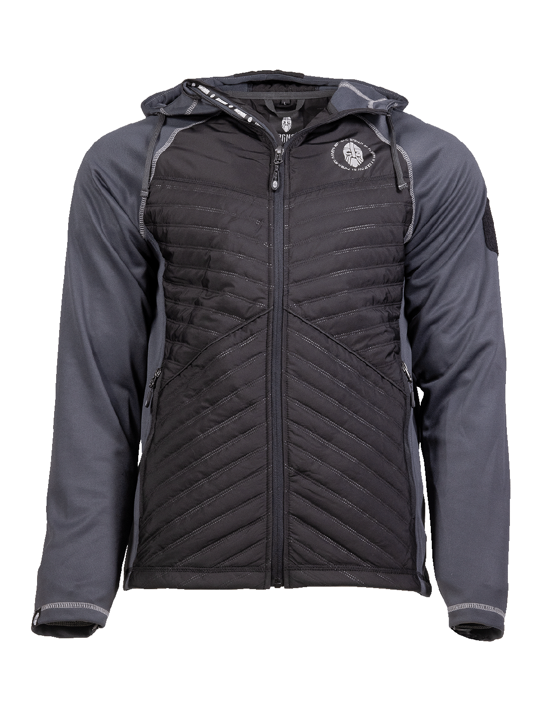 RAGNAR SIGURD Hybrid Shadow Grey-Black Hoodie