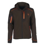 UNIVERS GRAN SASSO SOFTSHELL U-TEX JACKET WITH ORANGE