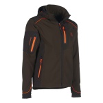 UNIVERS GRAN SASSO SOFTSHELL U-TEX JACKET WITH ORANGE - Image 4