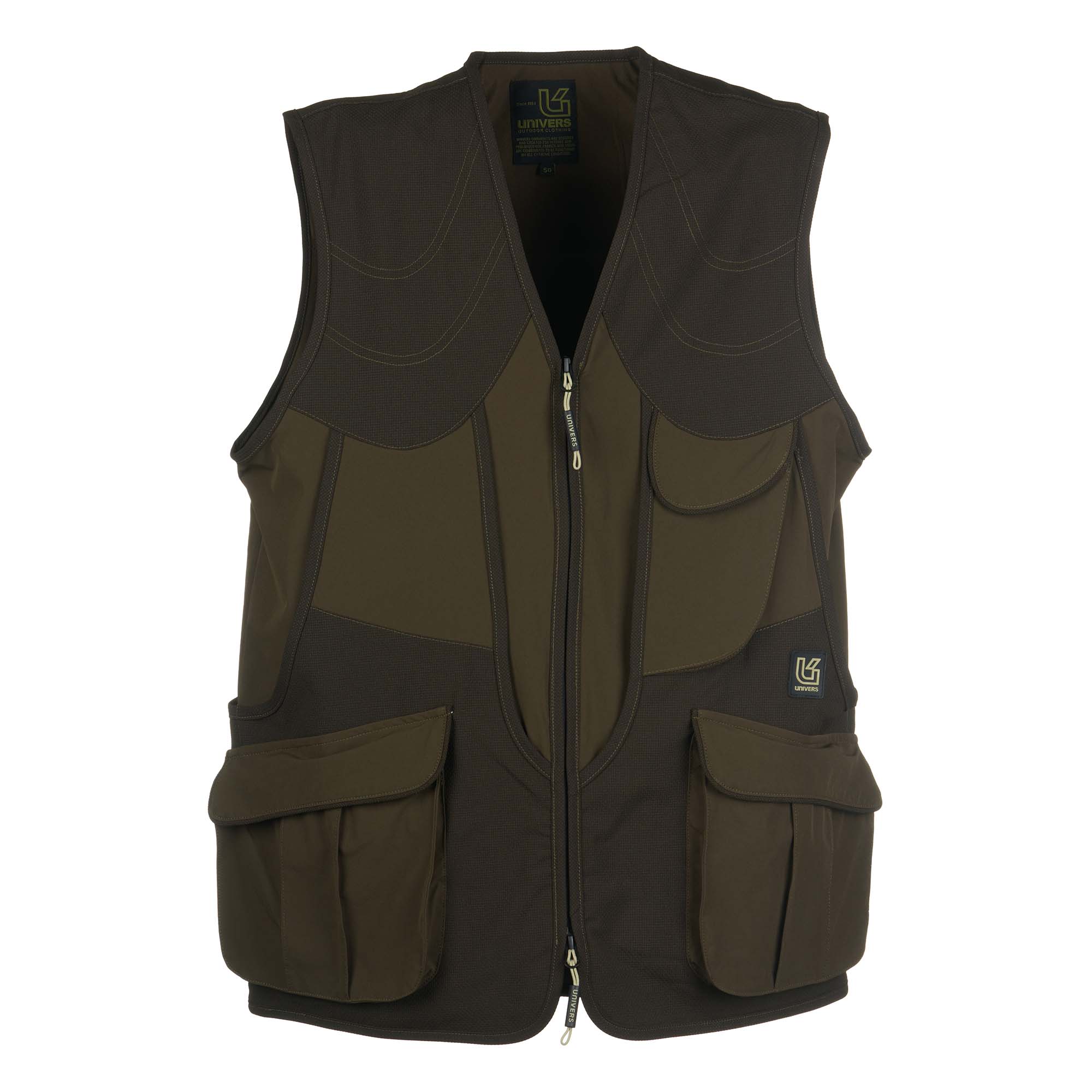 93227-352_1 UNIVERS HUNTING VEST GREEN - Image 1